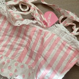 Sugar thrills pink striped top